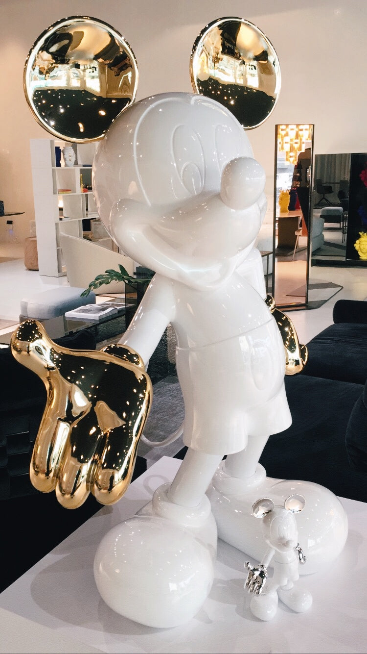 Life-Size Mickey Resin Statue