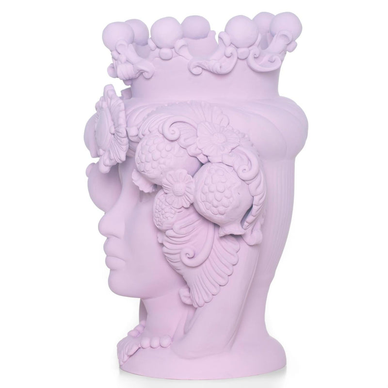 Antique Pink Sicilian Terracotta Vase