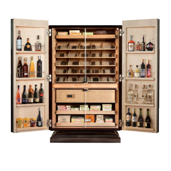 Multi-Functional Cigar Humidor Cabinet