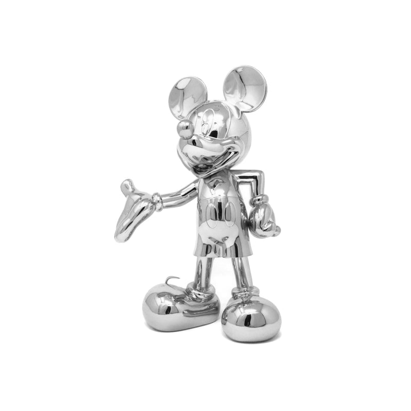Mickey, Metallic Figurine Silver