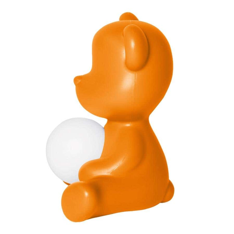 Orange Teddy Bear Lamp LED Rechargeable