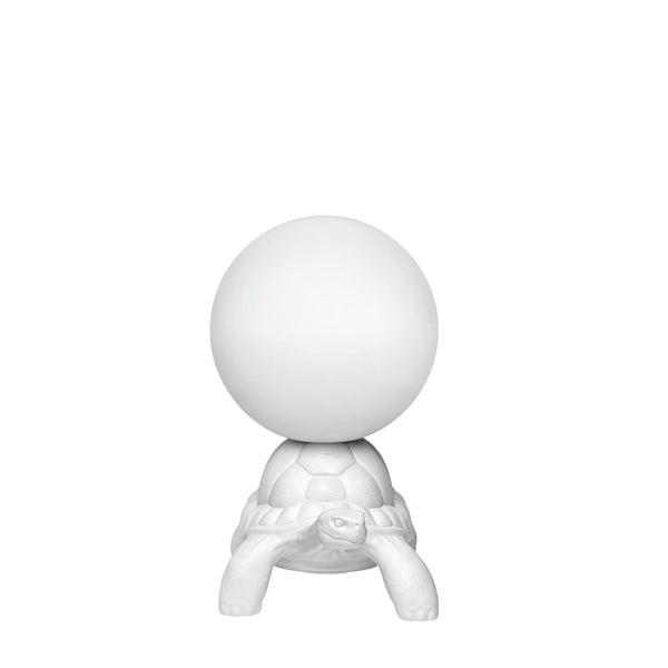 White Turtle Carry Lamp