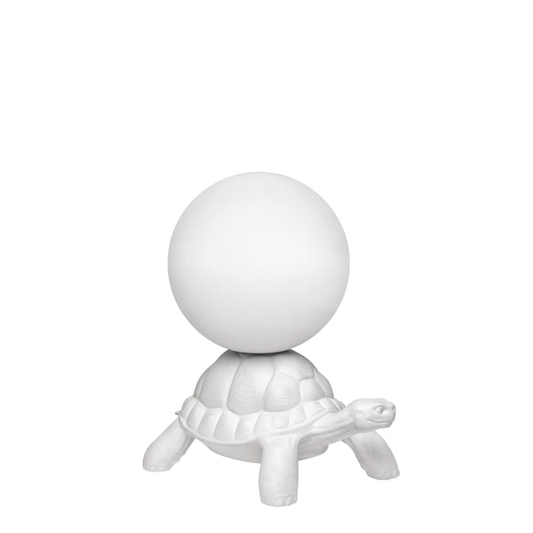 White Turtle Carry Lamp