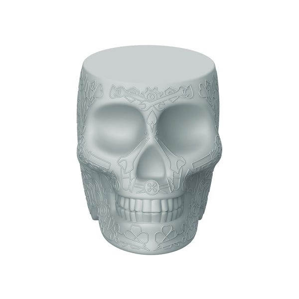 Grey Mexico Skull Mini Power Bank Charger