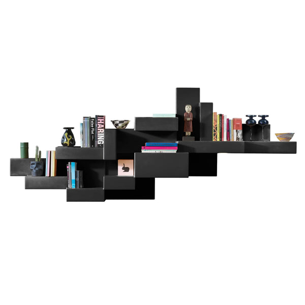 Black Primitive Bookshelf