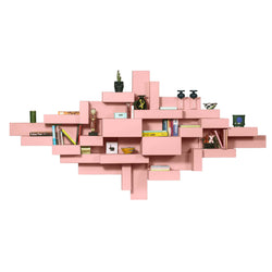 Pink Primitive Bookshelf