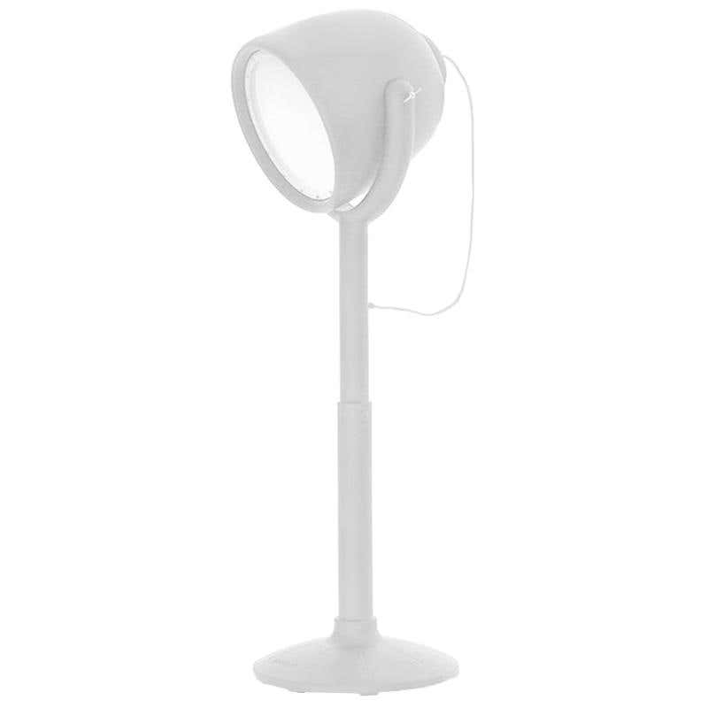 White Hollywood Outdoor Dimmable Floor Lamp