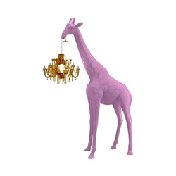 Pink Giraffe in Love XS Chandelier