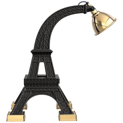 Paris Eiffel Tower Black Table Lamp
