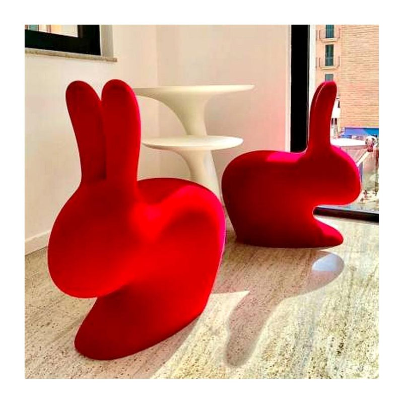 Red Velvet Rabbit Chair
