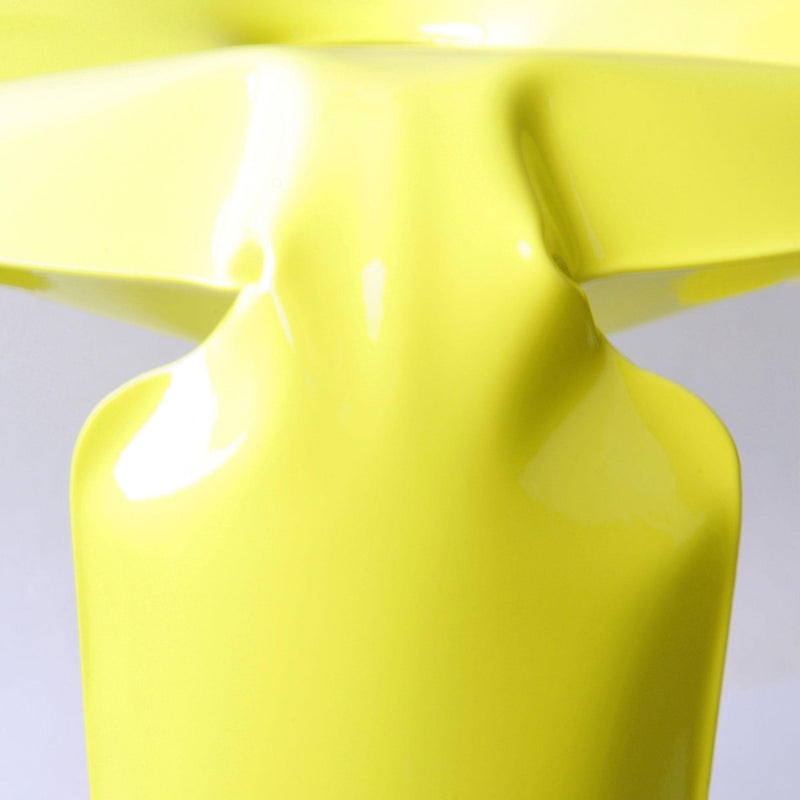 Limited Edition Stool in Glossy Yellow Finish