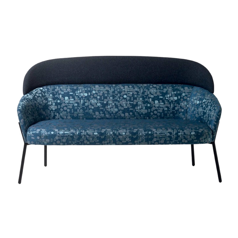 Wam Blue sofa with motifs