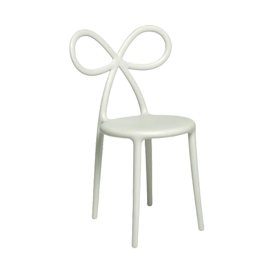 qeeboo リボンチェア　① Qeeboo White Ribbon Chair by Nika Zupanc | Collectioni