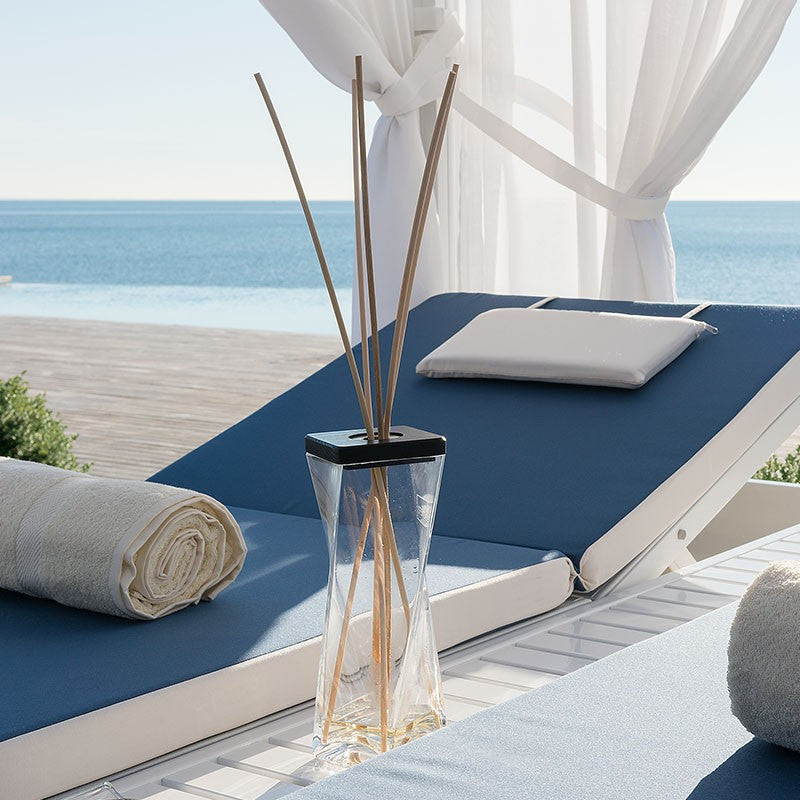 White Outdoor Cabana Daybed