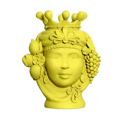 Yellow Terracotta Vase