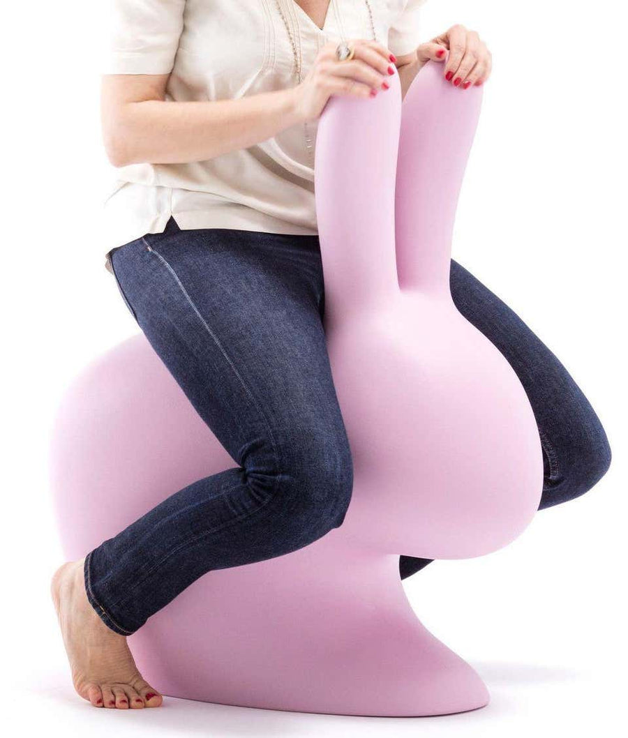 Pink Rabbit Chair - Qeeboo – Collectioni