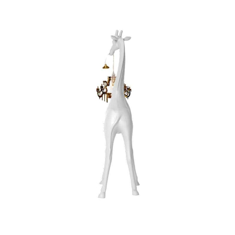 White Giraffe in Love XS Chandelier