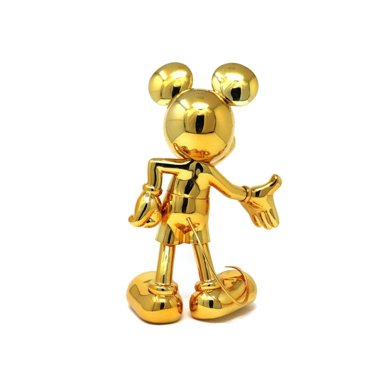 Mickey, Metallic Figurine Gold