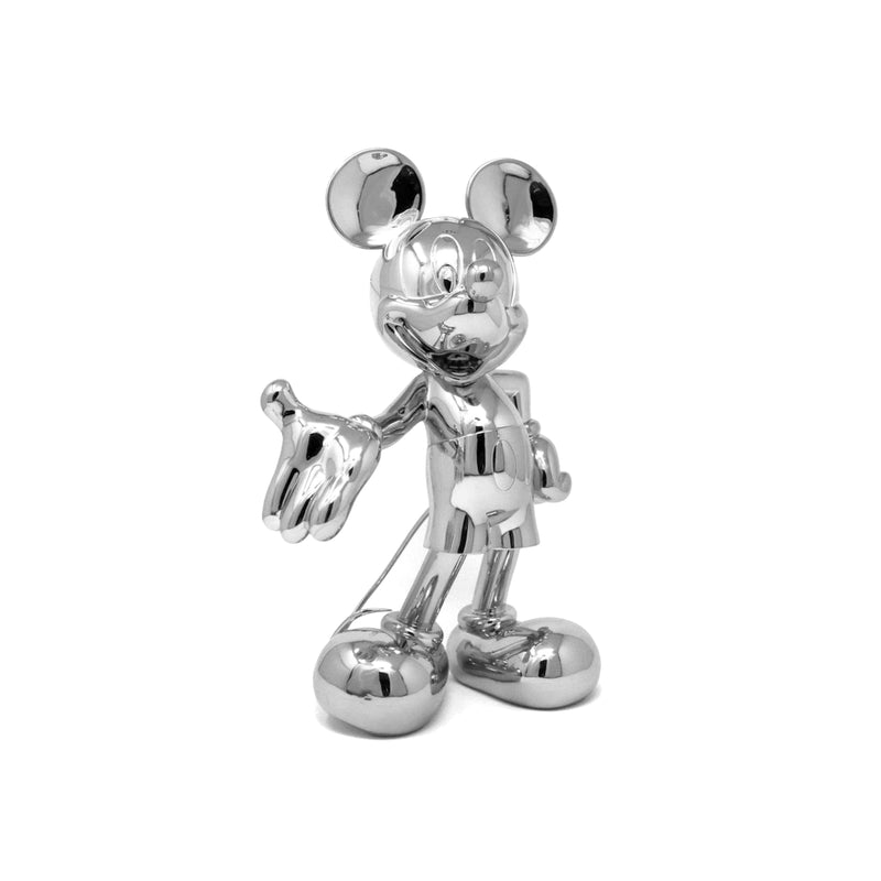 Mickey, Metallic Figurine Silver