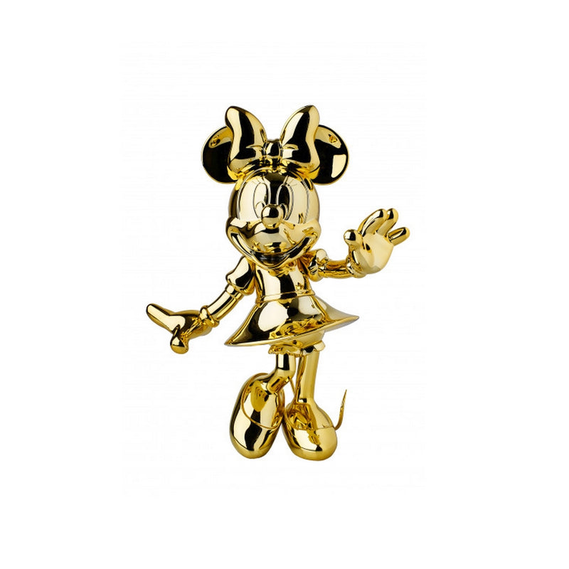 Minnie, Metallic Figurine Gold