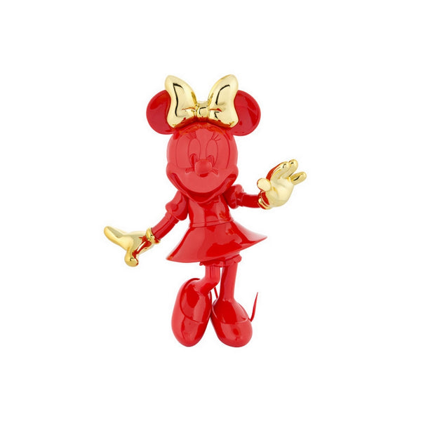 Minnie, Bi-color Figurine Gold & Red
