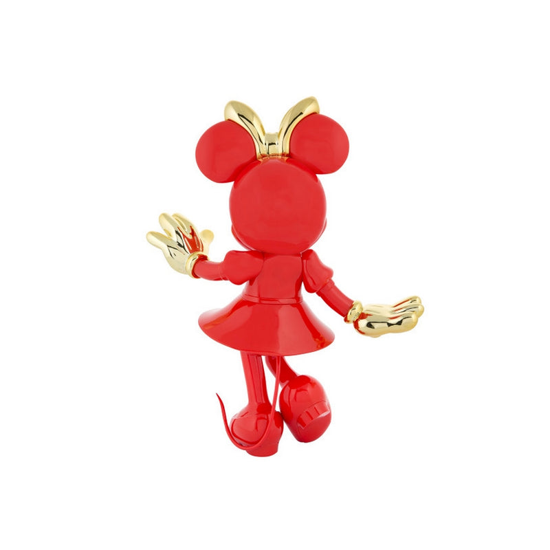 Minnie, Bi-color Figurine Gold & Red