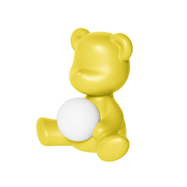 Yellow Teddy Bear Lamp LED Rechargeable
