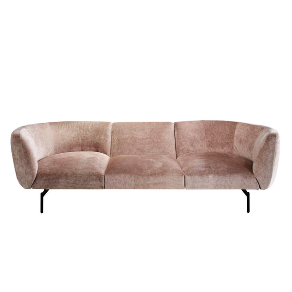 Pink Velvet Rendez-Vous Sofa