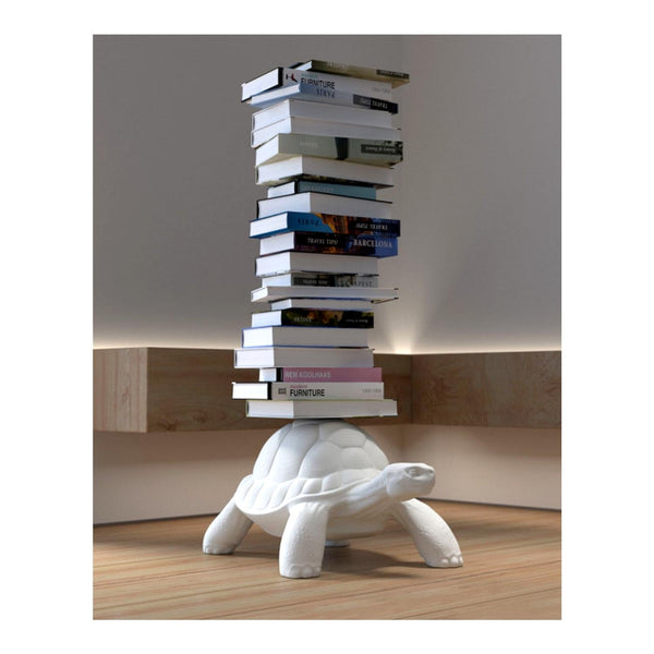 White Turtle Bookcase